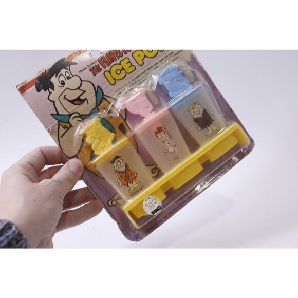 The Flintstones, Ice Pops, MIP, Popcicle, 1979, Nasta Kitchen Decor, Collectible - Picture 2 of 2